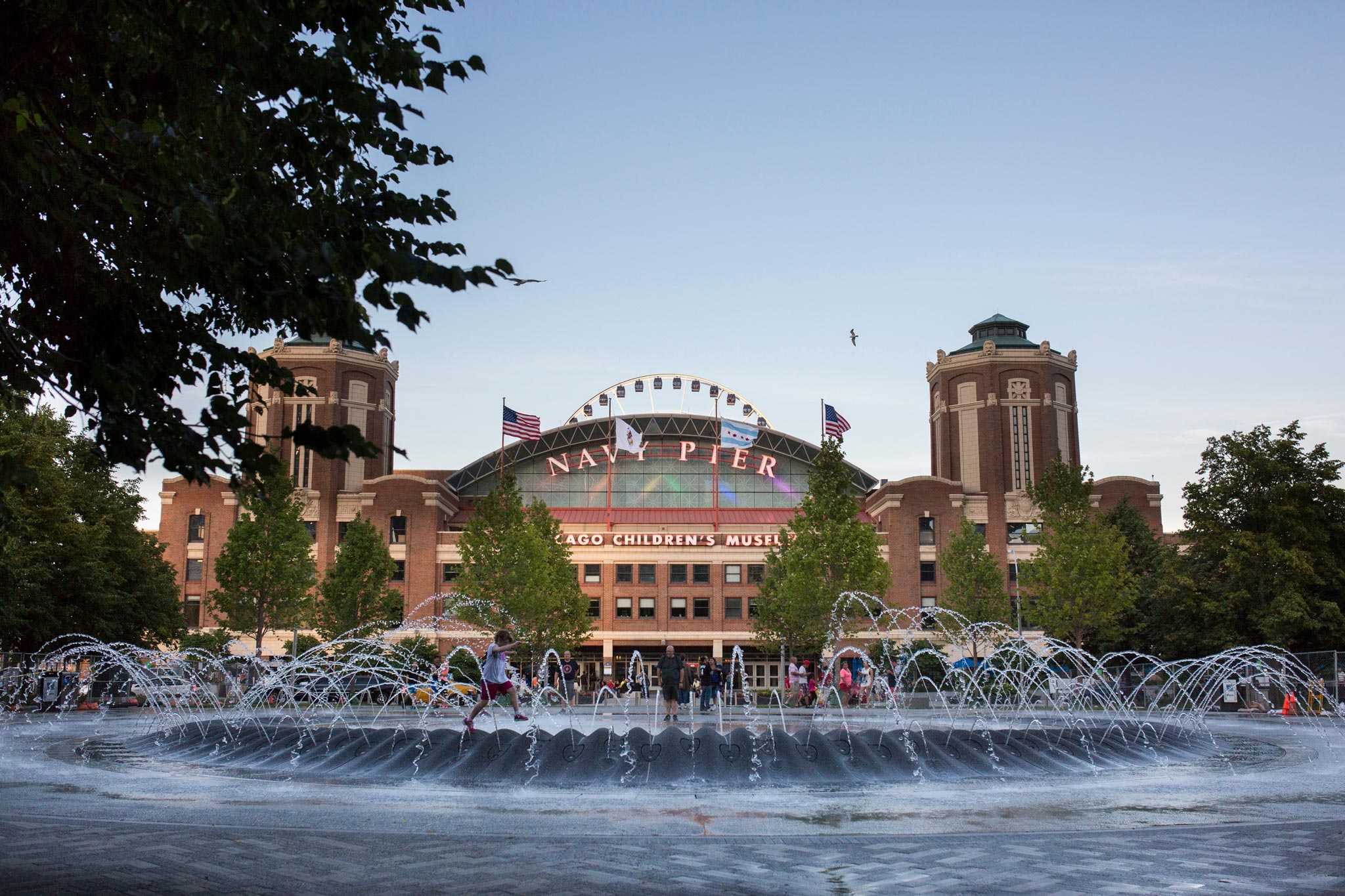 Navy Pier Fountain